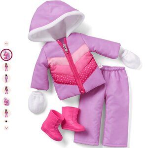 American Girl Wishers Wishers Frosty Fun Snowboard & Outfit Set - Retired